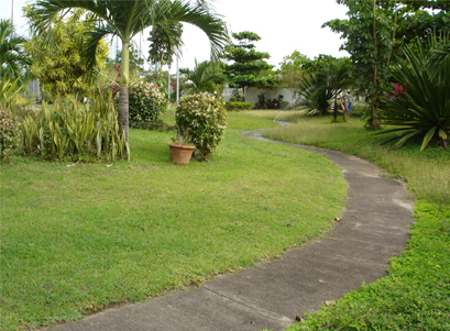 Landscaped park